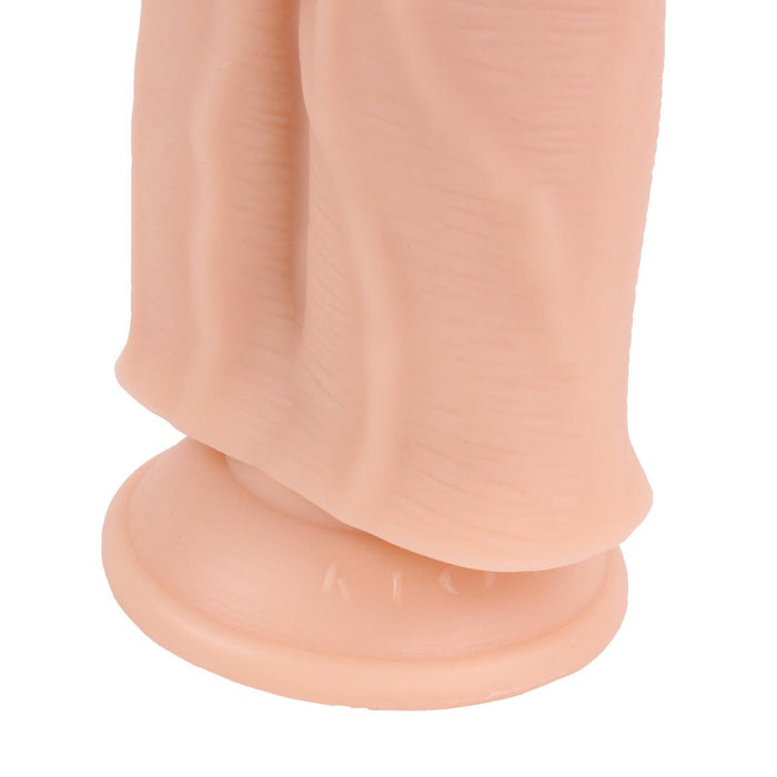 Kiotos Cox - Extreme Sandwich Dildo 28 x 6 cm - Lichte Huidskleur-Erotiekvoordeel.nl