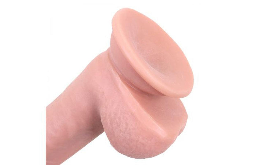 Kiotos Cox - Sliding Skin Dubbellaags Dildo 23 x 4 cm - Lichte Huidskleur-Erotiekvoordeel.nl