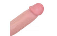 Kiotos Cox - Sliding Skin Dubbellaags Dildo 23 x 4 cm - Lichte Huidskleur-Erotiekvoordeel.nl