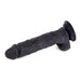 Kiotos Cox - Strap-On Harnas Met Dildo 24 x 4 cm - Zwart-Erotiekvoordeel.nl