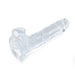 Kiotos Cox Clear - Dildo 01 - Transparante Dildo - Lengte 220 mm - Diameter 45 mm - TPE-Erotiekvoordeel.nl