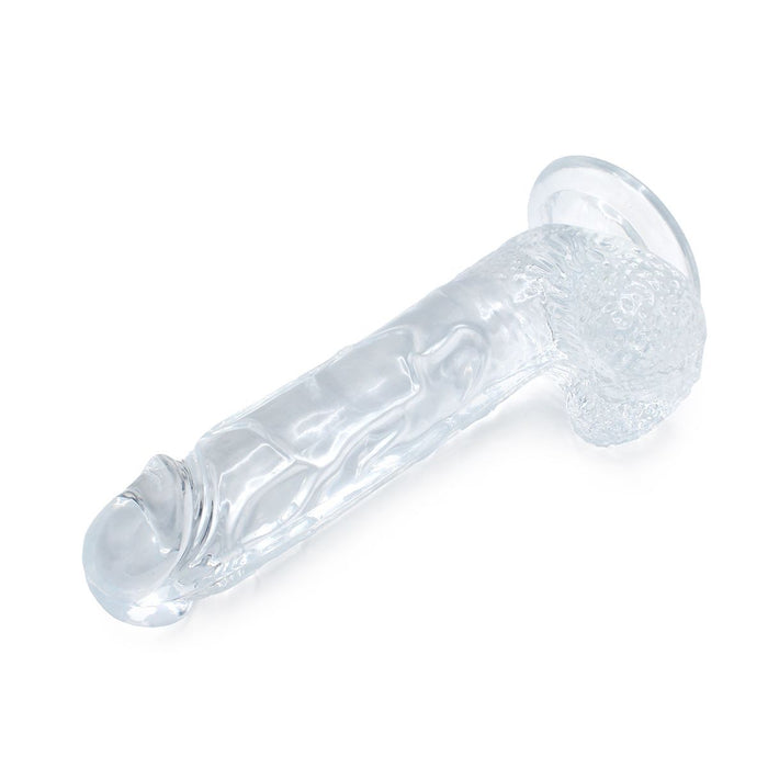 Kiotos Cox Clear - Dildo 01 - Transparante Dildo - Lengte 220 mm - Diameter 45 mm - TPE-Erotiekvoordeel.nl