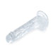 Kiotos Cox Clear - Dildo 01 - Transparante Dildo - Lengte 220 mm - Diameter 45 mm - TPE-Erotiekvoordeel.nl