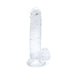 Kiotos Cox Clear - Dildo 01 - Transparante Dildo - Lengte 220 mm - Diameter 45 mm - TPE-Erotiekvoordeel.nl