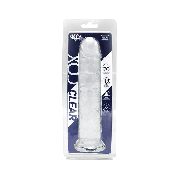 Kiotos Cox Clear - Dildo 03 - Transparante Dildo - Lengte 190 mm - Diameter 40 mm - TPE-Erotiekvoordeel.nl