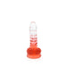 Kiotos Cox Color - Gekleurde Dildo 01 - 15,5 x 3 cm - Transparant/Rood-Erotiekvoordeel.nl