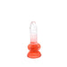 Kiotos Cox Color - Gekleurde Dildo 01 - 15,5 x 3 cm - Transparant/Rood-Erotiekvoordeel.nl