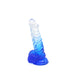 Kiotos Cox Color - Gekleurde Dildo 02 - 18,5 x 4 cm - Transparant/Blauw-Erotiekvoordeel.nl