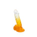 Kiotos Cox Color - Gekleurde Dildo 02 - 18,5 x 4 cm - Transparant/Geel-Erotiekvoordeel.nl