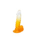 Kiotos Cox Color - Gekleurde Dildo 02 - 18,5 x 4 cm - Transparant/Geel-Erotiekvoordeel.nl