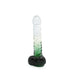 Kiotos Cox Color - Gekleurde Dildo 04 - 22,5 x 4 cm - Transparant/Groen-Erotiekvoordeel.nl