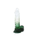 Kiotos Cox Color - Gekleurde Dildo 04 - 22,5 x 4 cm - Transparant/Groen-Erotiekvoordeel.nl