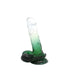 Kiotos Cox Color - Gekleurde Dildo 07 - 18 x 4 cm - Transparant/Groen-Erotiekvoordeel.nl