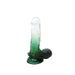 Kiotos Cox Color - Gekleurde Dildo 07 - 18 x 4 cm - Transparant/Groen-Erotiekvoordeel.nl