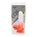 Kiotos Cox Color - Gekleurde Dildo 07 - 18 x 4 cm - Transparant/Rood-Erotiekvoordeel.nl