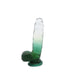 Kiotos Cox Color - Gekleurde Dildo 09 - 21,5 x 4,3 cm - Transparant/Groen-Erotiekvoordeel.nl