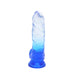 Kiotos Cox Color - Gekleurde Dildo 10 - 25 x 5,5 cm - Transparant/Blauw-Erotiekvoordeel.nl