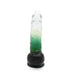 Kiotos Cox Color - Gekleurde Dildo 10 - 25 x 5,5 cm - Transparant/Groen-Erotiekvoordeel.nl