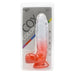 Kiotos Cox Color - Gekleurde Dildo 10 - 25 x 5,5 cm - Transparant/Rood-Erotiekvoordeel.nl