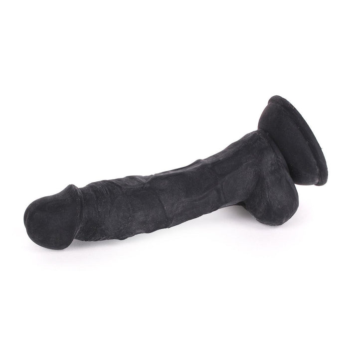 Kiotos Cox - Dildo 19,5 x 3,5 cm - Zwart-Erotiekvoordeel.nl