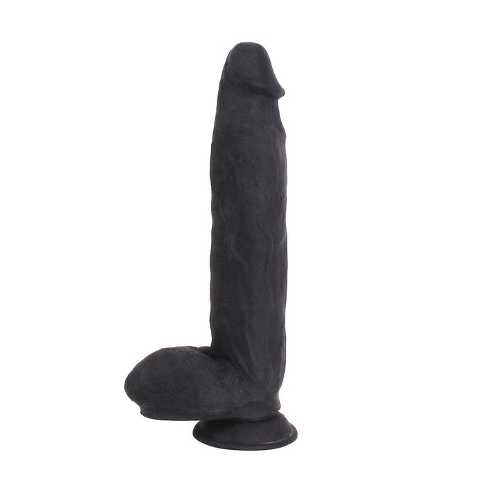 Kiotos Cox - Dildo 31 x 6 cm - Zwart-Erotiekvoordeel.nl