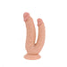 Kiotos Cox - Dildo Voor dubbele penetratie 21 x 3.5/4.5 cm - Lichte Huidskleur-Erotiekvoordeel.nl