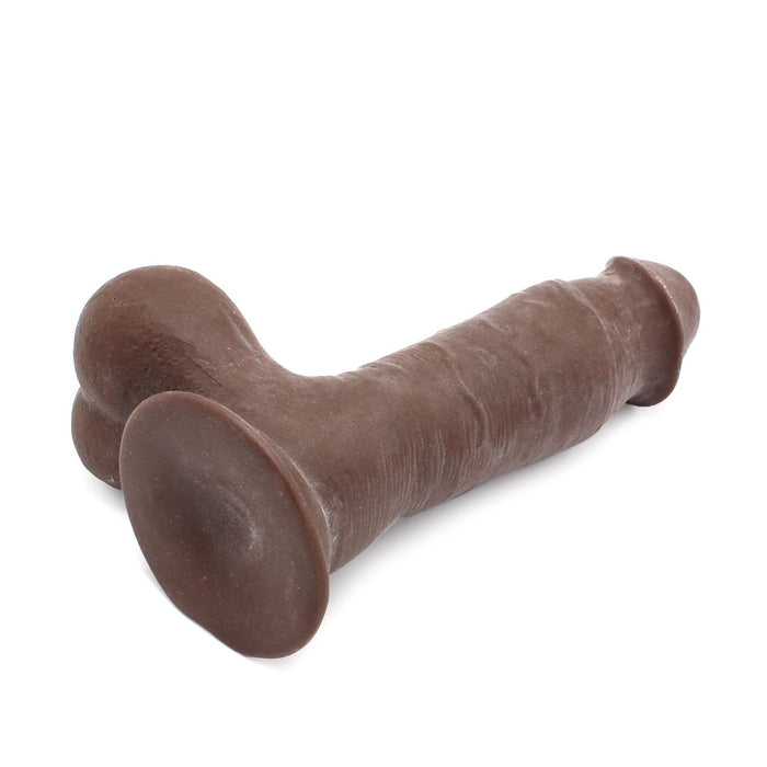 Kiotos Cox - Dildo Met Glijdende Huid 19.5 x 4.5 cm - Bruin-Erotiekvoordeel.nl