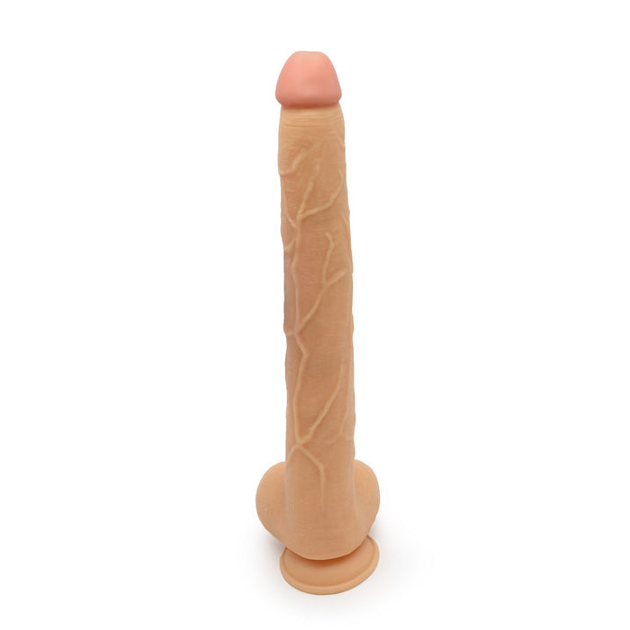 Kiotos Cox - Mega Dildo XXL 43 x 5.5 cm - Lichte Huidskleur-Erotiekvoordeel.nl