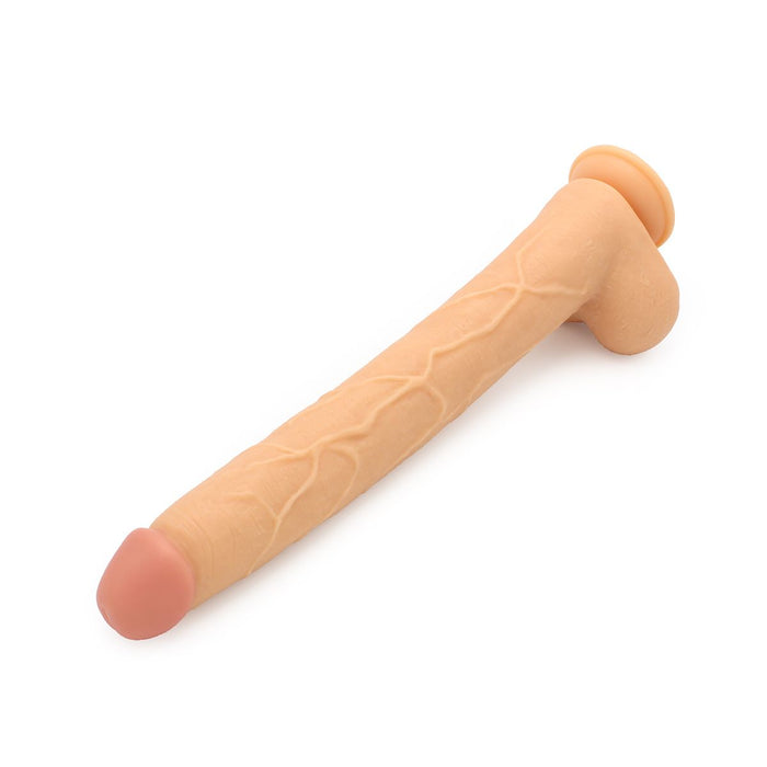 Kiotos Cox - Mega Dildo XXL 43 x 5.5 cm - Lichte Huidskleur-Erotiekvoordeel.nl