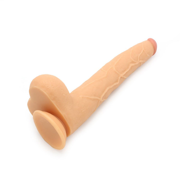 Kiotos Cox - Mega Dildo XXL 43 x 5.5 cm - Lichte Huidskleur-Erotiekvoordeel.nl