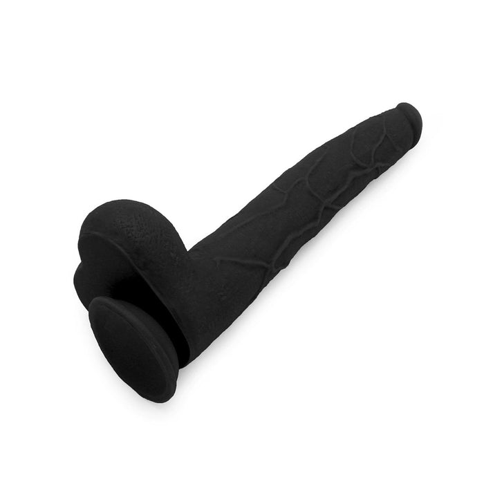 Kiotos Cox - Mega Dildo XXL 43 x 5.5 cm - Zwart-Erotiekvoordeel.nl