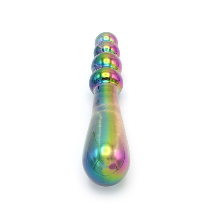 Kiotos Glass - Glazen Dildo Beads - Rainbow-Erotiekvoordeel.nl