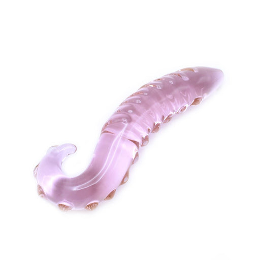 Kiotos Glass - Glazen Dildo/Plug Pink Tentacle - Roze-Erotiekvoordeel.nl