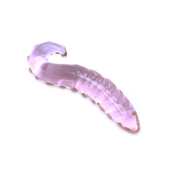 Kiotos Glass - Glazen Dildo/Plug Pink Tentacle - Roze-Erotiekvoordeel.nl