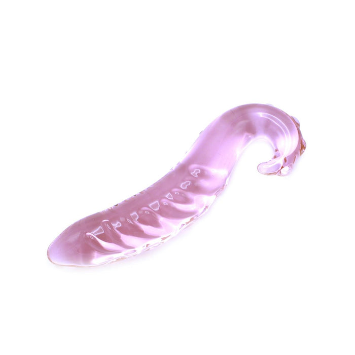 Kiotos Glass - Glazen Dildo/Plug Pink Tentacle - Roze-Erotiekvoordeel.nl