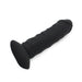 Kiotos - Grote Siliconen Dildo 18 x 4.5 cm Met Zuignap & geschikt Voor strap-ons - Zwart-Erotiekvoordeel.nl