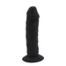 Kiotos - Grote Siliconen Dildo 18 x 4.5 cm Met Zuignap & geschikt Voor strap-ons - Zwart-Erotiekvoordeel.nl