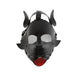 Kiotos Leather - Puppy Masker - Dog Hood - Kunstleer - Zwart-Erotiekvoordeel.nl