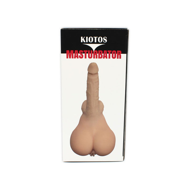 Kiotos - Masturbator & Dildo Pussy - 2-in-1 - lichte huidskleur-Erotiekvoordeel.nl