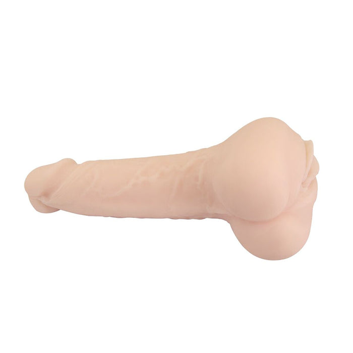 Kiotos - Masturbator & Dildo Pussy 2-in-1 - lichte huidskleur-Erotiekvoordeel.nl