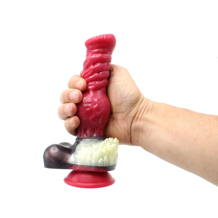 Kiotos Monstar - Amazing Dildo Beast 81 - Siliconen - Lengte 26 cm - Diameter 76 mm-Erotiekvoordeel.nl