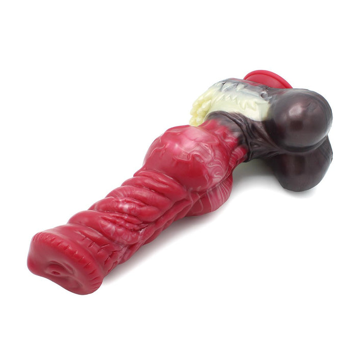 Kiotos Monstar - Amazing Dildo Beast 82 - Siliconen - Lengte 34 cm - Diameter 10 cm-Erotiekvoordeel.nl