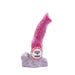 Kiotos Monstar - Anaal Dildo Beast 42 - 25.5 x 4.8 cm - Wit/Rood/Grijs-Erotiekvoordeel.nl