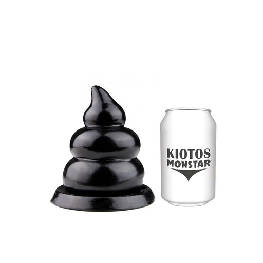 Kiotos Monstar - Bastian - Buttplug - 13.5 x 8 cm - Zwart-Erotiekvoordeel.nl