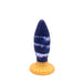 Kiotos Monstar - Buttplug - Anaal Dildo Beast 39 - 17.5 x 5.5 cm - Blauw/Goud/Wit-Erotiekvoordeel.nl