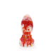 Kiotos Monstar - Buttplug Beast 6 - 16.5 x 6.5 cm - Tie Dye Oranje/Wit/Rood-Erotiekvoordeel.nl