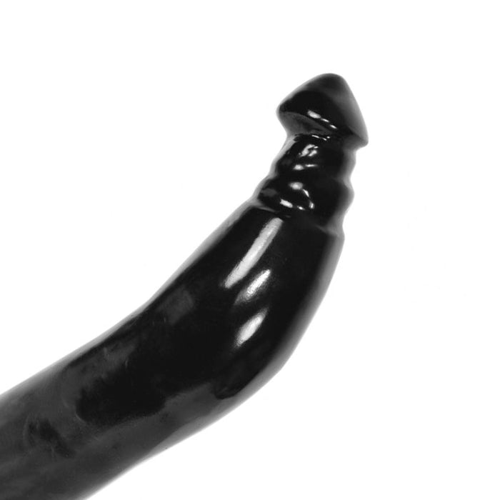 Kiotos Monstar - Cringer - Dildo - 42 x 9 cm - Zwart-Erotiekvoordeel.nl