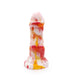 Kiotos Monstar - Dildo Beast 1 - 20.5 x 5.5 cm - Tie Dye Oranje/Wit/Rood-Erotiekvoordeel.nl