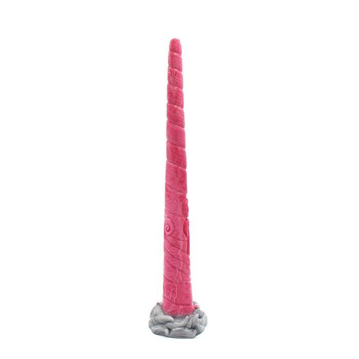 Kiotos Monstar - Dildo Beast 21 - Roze/Grijs/Wit-Erotiekvoordeel.nl