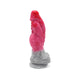 Kiotos Monstar - Dildo Beast 23 - 23,5 x 6,5 cm - Roze/Grijs/Wit-Erotiekvoordeel.nl